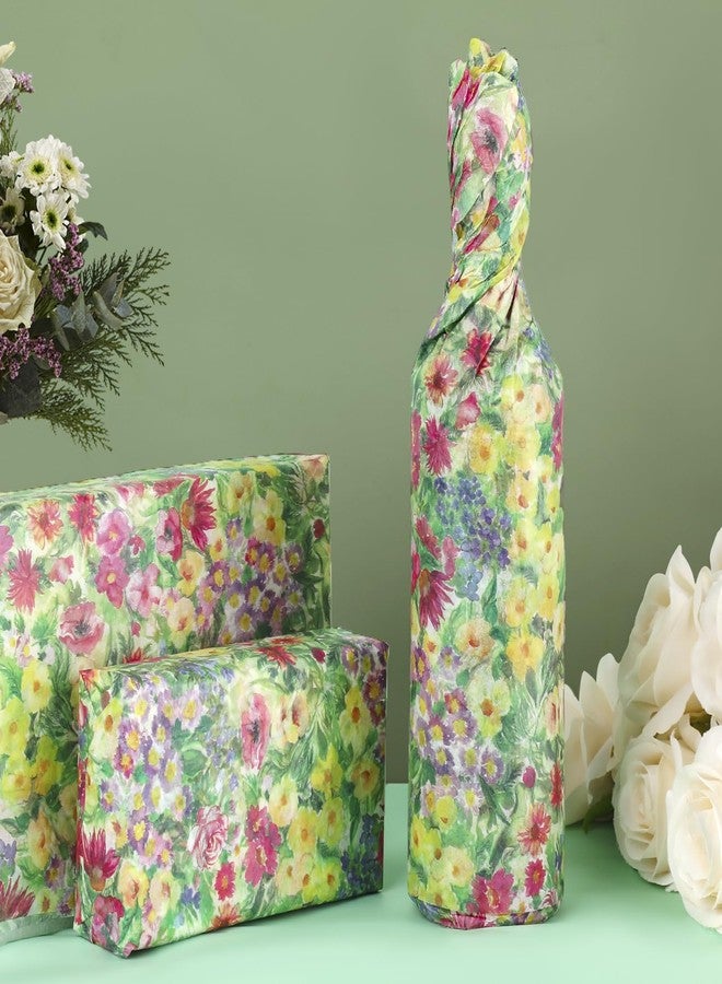 ARPOVIST 120 Sheets Oil Painting Style Spring Flower Gift Wrapping Tissue Paper Bulk with Stickers, Wildflowers Floral Pattern for Weddings, Birthdays, Bridal Showers & DIY Crafts,20x14 Inches - Image 5